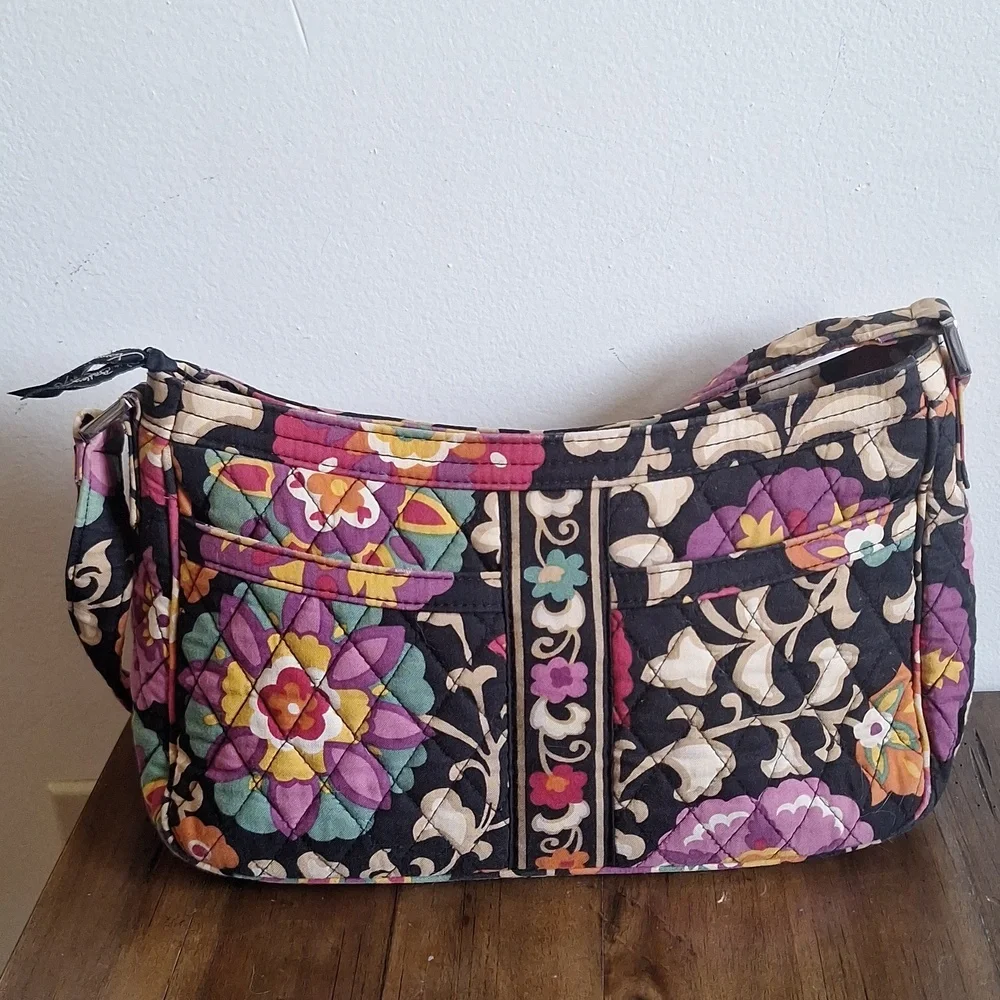 Vera Bradley Small Shoulder Bag in Baroque - Retired Pattern